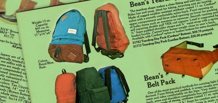 Cataloguing: The L.L. Bean Backpack 